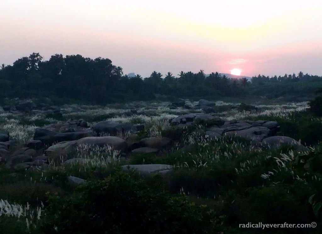 Hampi sunset, Karnataka, Zenfone Asus